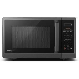 TOSHIBA ML2-EM09PA(BS) Small 0.9 Cu Ft Microwave Oven